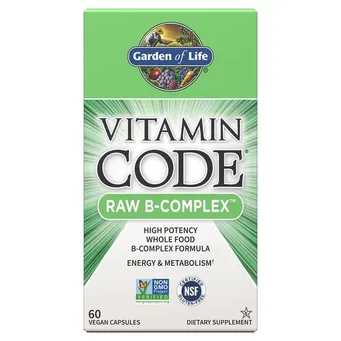 Vitamin Code Raw B-Complex - 60 vegan caps