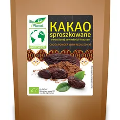 Kakao sproszkowane o obniżonej zawartości tłuszczu BIO 200g Bio Planet