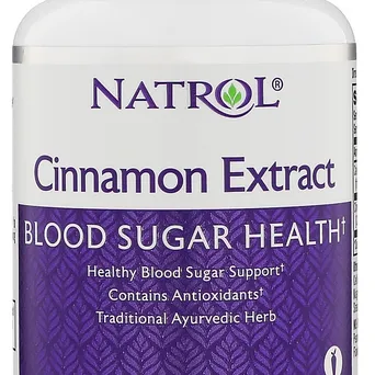 Cinnamon Extract, 1000mg - 80 tabs Natrol