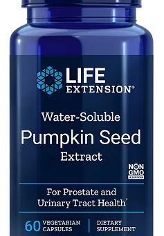 Pumpkin Seed Extract, Water-Soluble - 60 vcaps