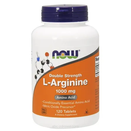 L-Arginina 1000mg  Now Foods 120 tabletek