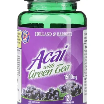 Acai with Green Tea, 1500mg - 120 tablets Holland i Barrett