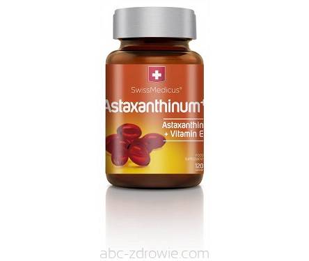 Astaxanthinum+ plus witamina E,120 kaps.SwissMedicus 