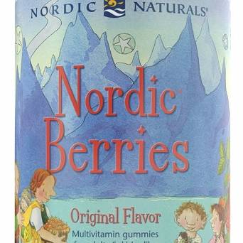 Nordic Berries Multivitamin, Original  - 200 gummy berries