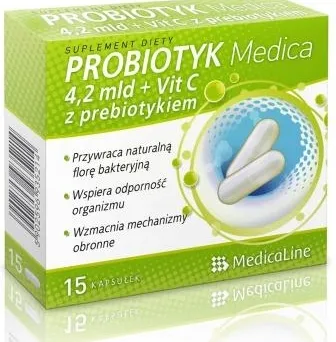 Probiotyk-probiotyk+ Witamina C-Medica- 4,2 mld 