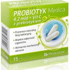 Probiotyk-probiotyk+ Witamina C-Medica- 4,2 mld 