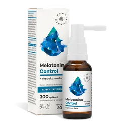 Melatonina Control + Ekstrakt z Melisy Aerozol, 30ml-Aura Herbals