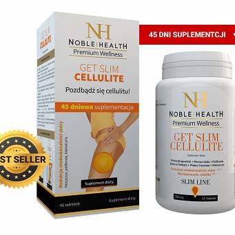 Get Slim Cellulite Jak pozbyc sie cellulitu-Noble Health-30 kaps