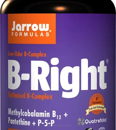 B-Right ,witamina b complex ,Jarrow Formulas 100 kaps.