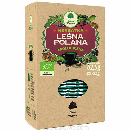 Herbata Leśna Polana Eko 25X2,5g DARY NATURY