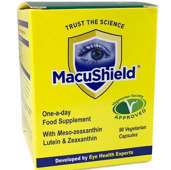 MacuShield Vegetarian-AMD-zwyrodnienie plamki żółtej-90-kaps