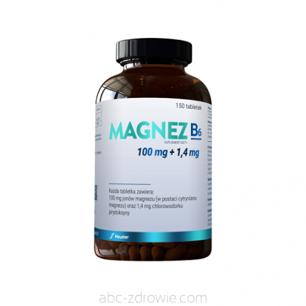 Magnez B6 Hauster niedobór magnezu 150 tab