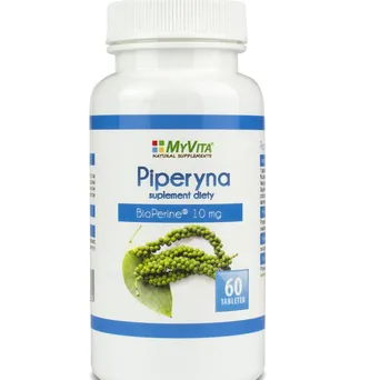 Piperyna 10mg Bioperine 60tabl. MyVita