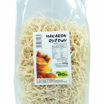 PRO NATURA Makaron ryżowy nitka 400g