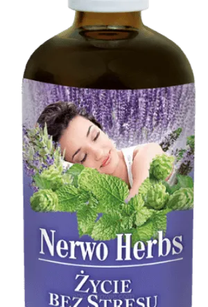 Inwent Herbs,Nerwo Herbs,tabletki na uspokojenie 100 ml