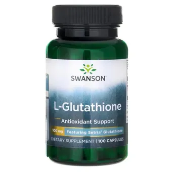SWANSON L-Glutathione 100mg, 100kaps. - L-Glutation