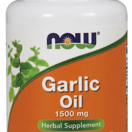 Garlic Oil, 1500mg - 100 kaps.
