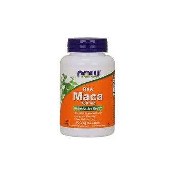 Korzeń Maca 750 mg - ekstrakt 6:1 90 kaps. NOW Foods