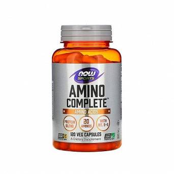 Amino Complete, Aminokwasy, NOW Foods 120 tabletek