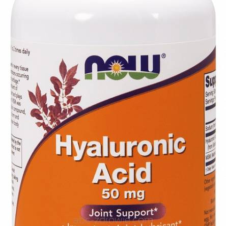 Hyaluronic Acid  z  MSM, 50mg - 120 vcaps