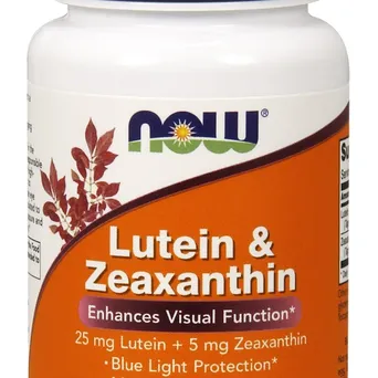 Luteina i Zeaxanthin - 60 kapsułki żelowe Now Foods