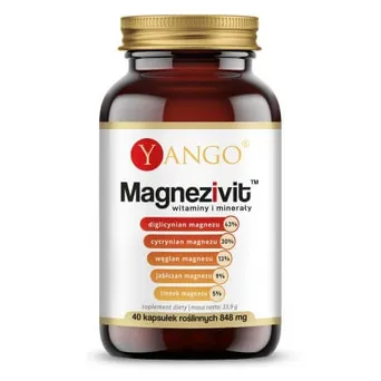Magnezivit - witaminy i minerały Yango 40 kapsułek