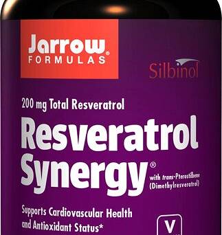Resweratrol Synergy, 200mg - 60 tabs Jarrow Formulas