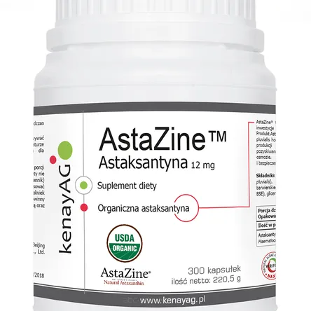 Astaksantyna -ASTAZINE-12 mg-Kenayag