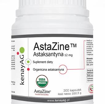 Astaksantyna -ASTAZINE-12 mg-Kenayag-300 kaps