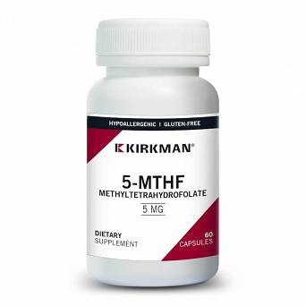 Kirkman 5-MTHF 5 mg kwasu foliowego 60 kaps.