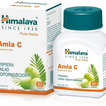 Amla C tabletki na odporność Himalaya 60 kaps.