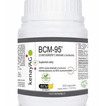 Kurkuma BCM-95 czysty ekstrakt z kurkumy 300 kaps