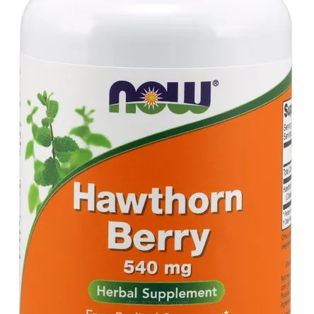 Hawthorn Berry, 540mg - 100 kaps. Now Foods
