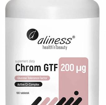 Chrom GTF Active Cr-Complex Aliness 100 tabletek vege