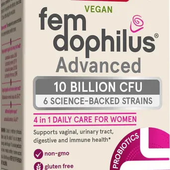 Fem-Dophilus Zaawansowany - Stabilny na Półce, 10 Miliardów CFU - 30 kapsułek wegetariańskich  Jarrow Formulas