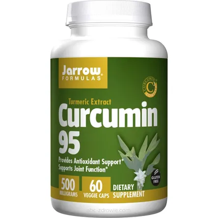 Opakowanie Curcumin 95 Complex - Kurkuma 500 mg  Jarrow Formulas-60 kaps.