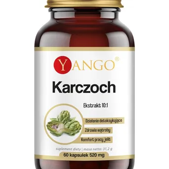 Karczoch - ekstrakt -Yango 60 kaps.