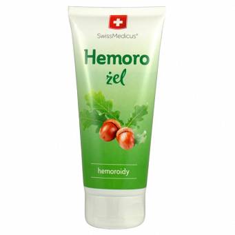 Na hemoroidy żel Hemoro Herbamedicus 200 ml.