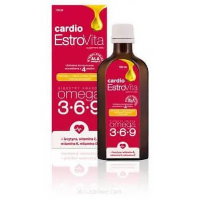 EstroVita Cardio płynna Omega 3-6-9 150ml 