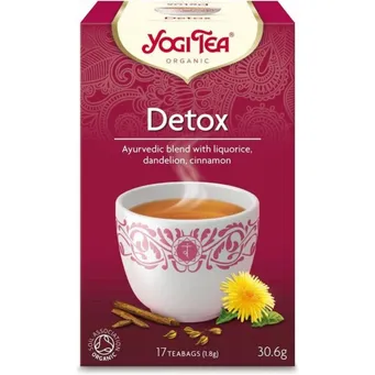 Herbata Detox Bio 17x1,8G YOGI TEA