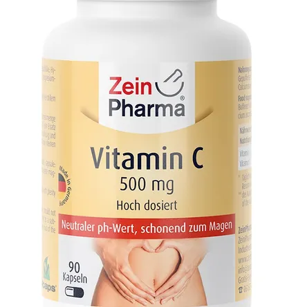 Witamina C buforowana Zein Pharma 500mg 90 kaps