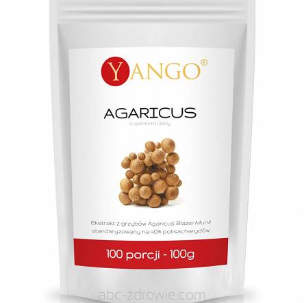 Agaricus Yango -ekstrakt 40% polisacharydów 100g 
