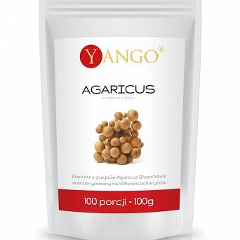 Agaricus Yango -ekstrakt 40% polisacharydów 100g 