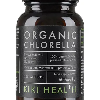 Chlorella Organic, 500mg - 200 tablets KIKI HEALTH
