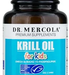 Olej z kryla dla dzieci DR. Mercola 60 kaps.