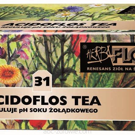 Acidoflos 31 TEA 25fix - nadkwaśność HERBA-FLOS
