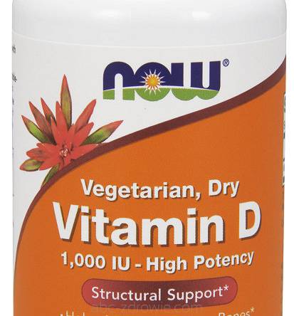 Witamina D, 1000 IU Vegetarian - Dry - 120 vcaps