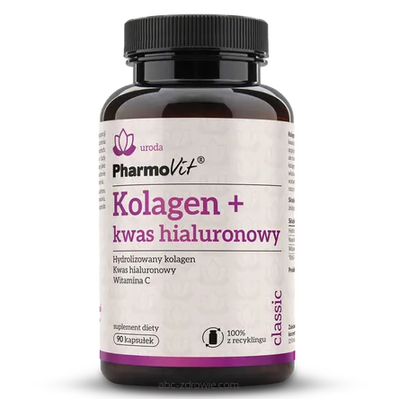 Kolagen + kwas hialuronowy 90 kaps Pharmovit