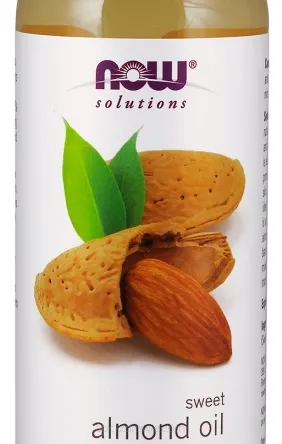 Almond Oil, czysty - 473 ml. Now Foods