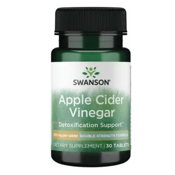 Apple Cider Vinegar - Ocet Jabłkowy 200 mg  Swanson 30 tabl.